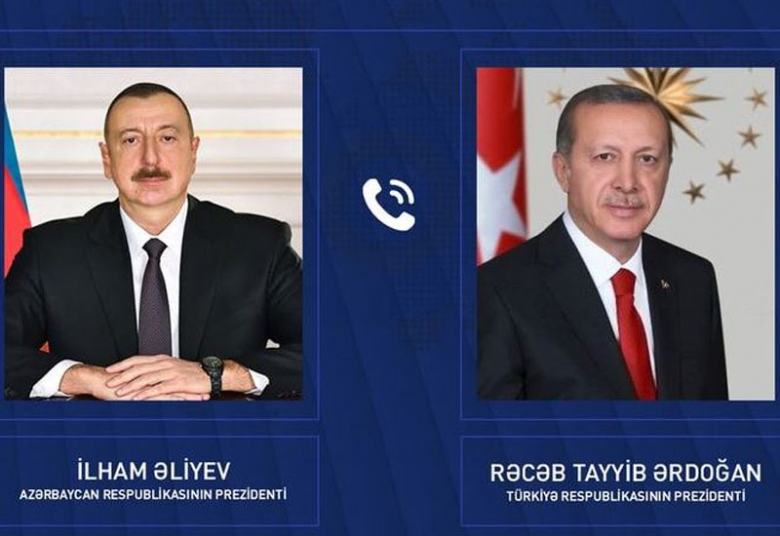 Rəcəb Tayyib Ərdoğan İlham Əliyevə zəng edib