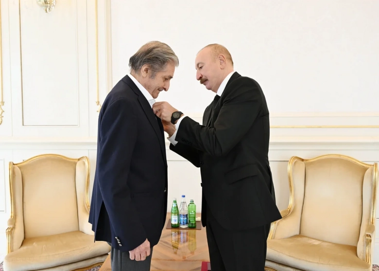 İlham Əliyev Fərhad Xəlilova 