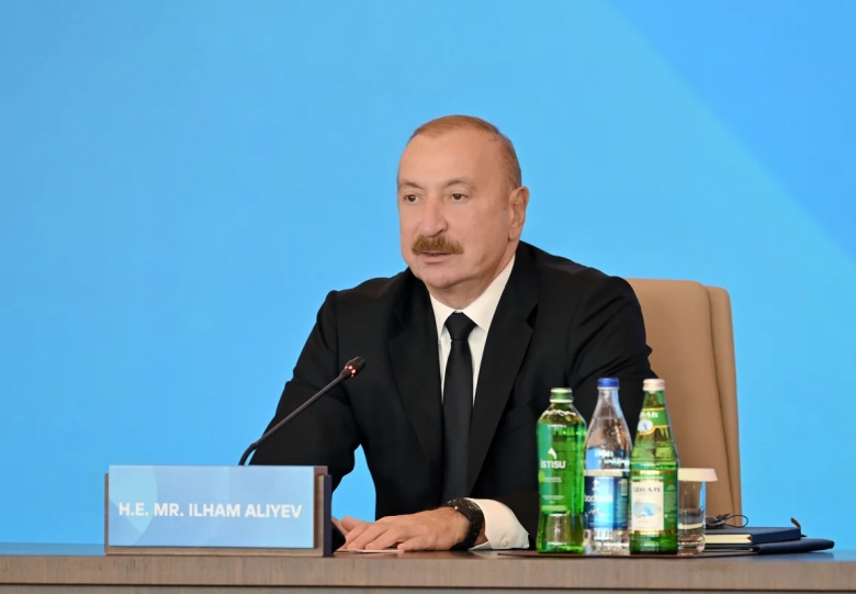 Prezident Dialoq Forumunda Azərbaycanın öz torpaqlarını azad etməsindən danışıb